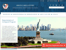 Tablet Screenshot of immigrationservices.us