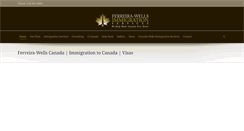 Desktop Screenshot of immigrationservices.ca